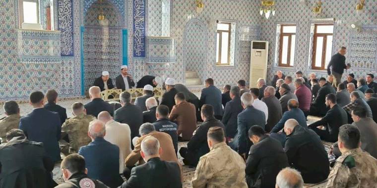 Mardin'de Pençe Kilit gazisinden şehit silah arkadaşlarına mevlit