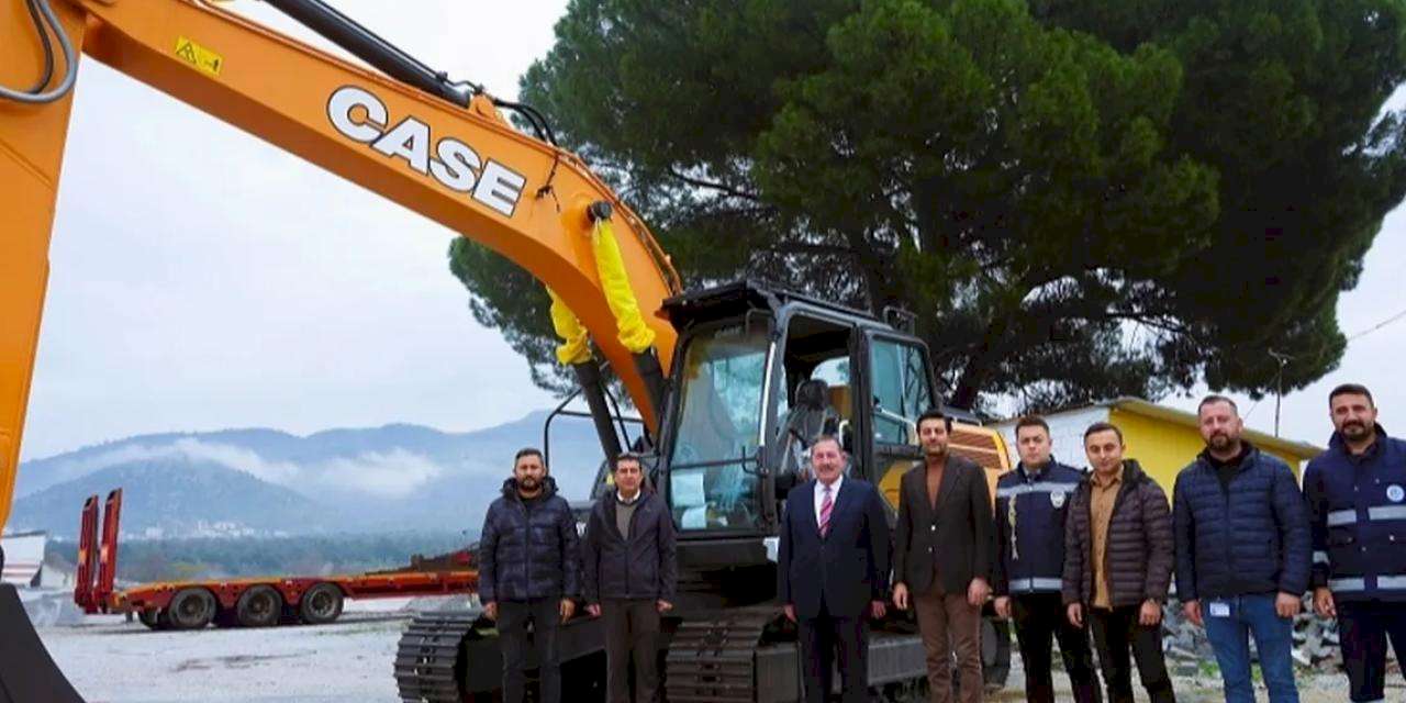 Muğla Milas'a TBB'den ekskavatör hibesi