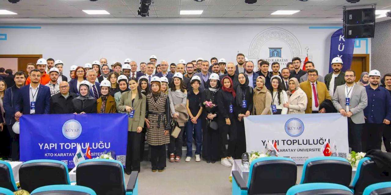 Konya’da öğrenciler mesleğe ilk adımı attı