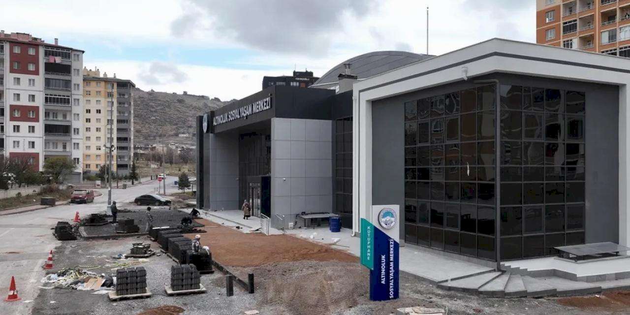 Kayseri Büyükşehir'den Altınoluk'a sosyal yaşam merkezi