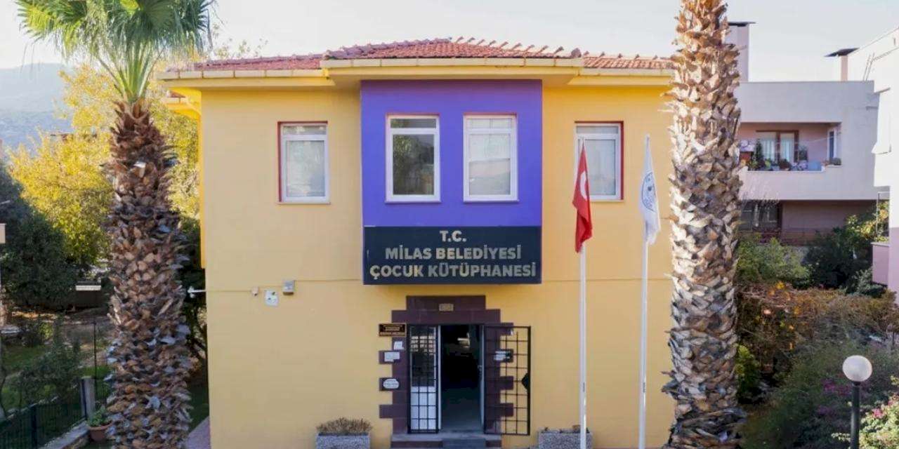 Muğla Milas'ta çocuk kitaplarına yoğun ilgi