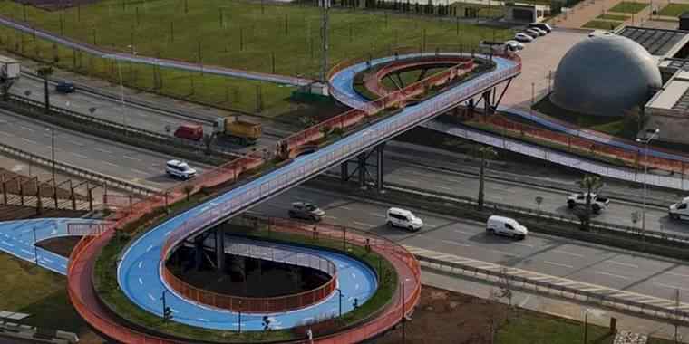 Trabzon’da ekolojik köprü tamamlandı