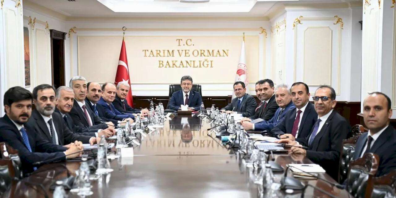 Konya Protokolü Ankara’da Bakan Yumaklı ile görüştü