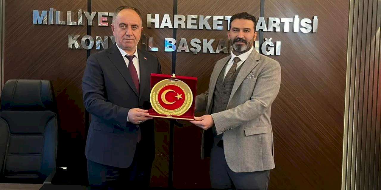 Ticarette Birlik Topluluğu’ndan MHP Konya'ya ziyaret