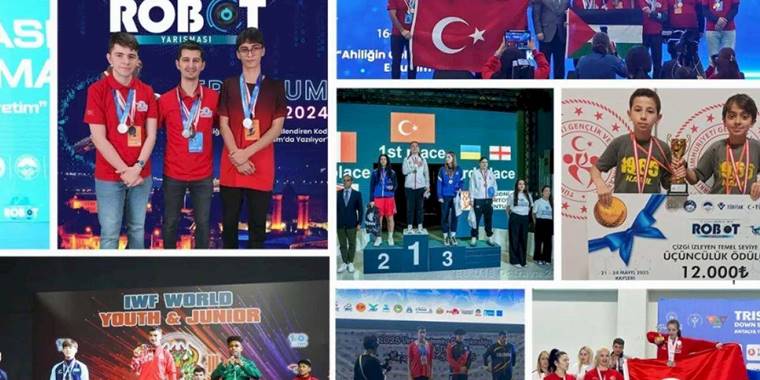 Türkiye'ye uluslararası 272 madalya gururu