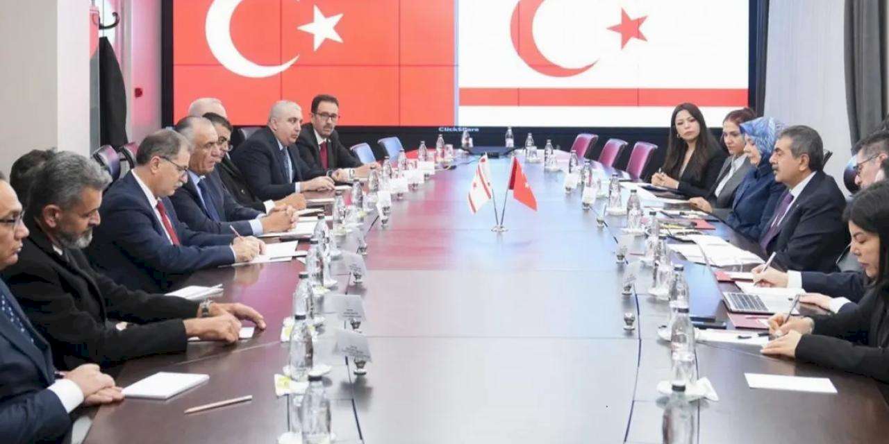 Bakan Tekin, KKTC'li mevkidaşını ağırladı