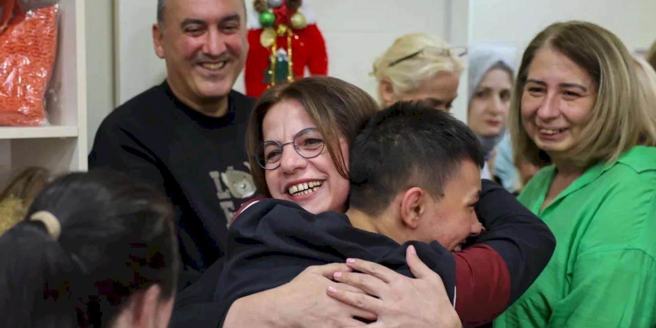 Maltepe'de Üreten Engelliler Merkezi’nde erken kutlama