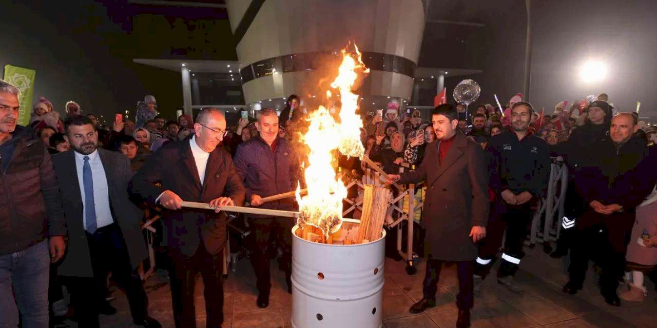 Konya Meram'da fener alayı coşkusu