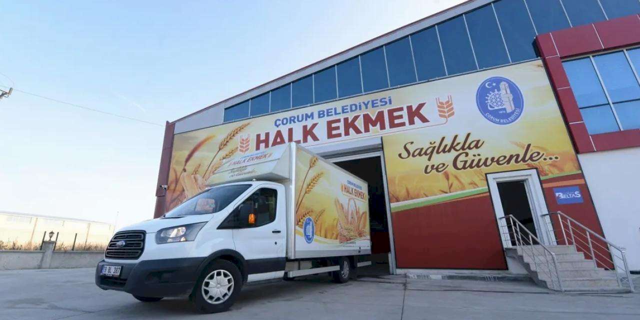 Çorum’da Halk Ekmek’te fiyat değişmedi