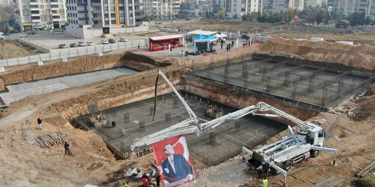 Malatya'ya dev spor yatırımı... Tecde Spor Kompleksi’ne temel