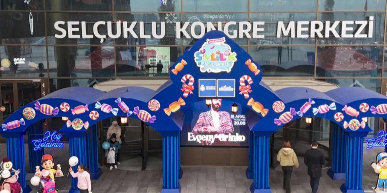 Konya Selçuklu'da çocuklar için tatlı telaş