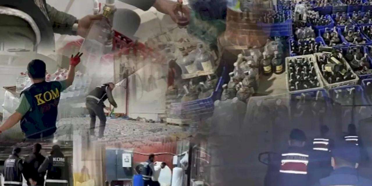 81 ilde sahte alkole büyük darbe