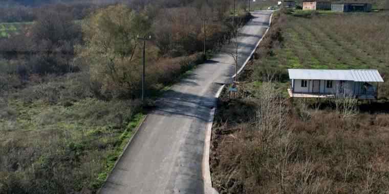 Kocaeli'de Kandıra Erikli Beyceğiz’e 3 kilometrelik yol