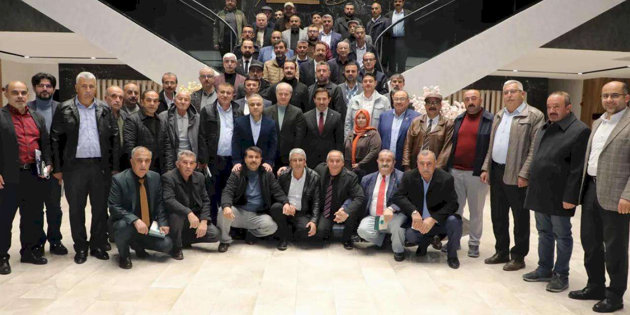 Konya Karatay’da 63 mahalleye ortak yol haritası