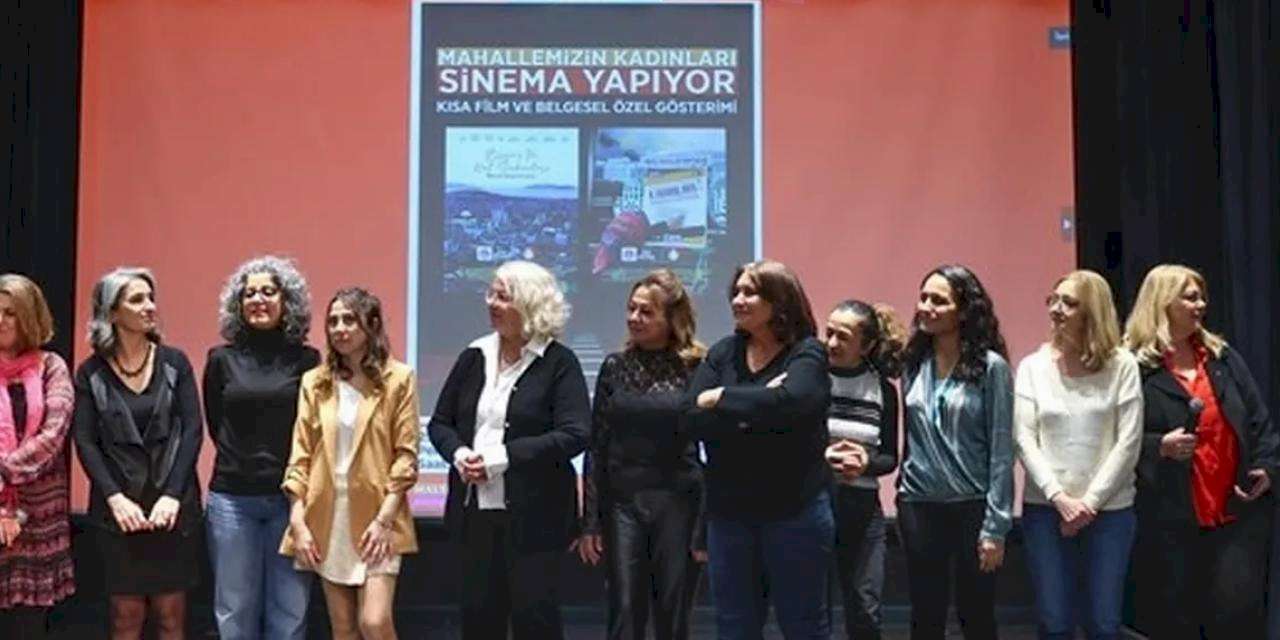 İstanbul Maltepeli kadınlar sinema ile seslerini duyurdu