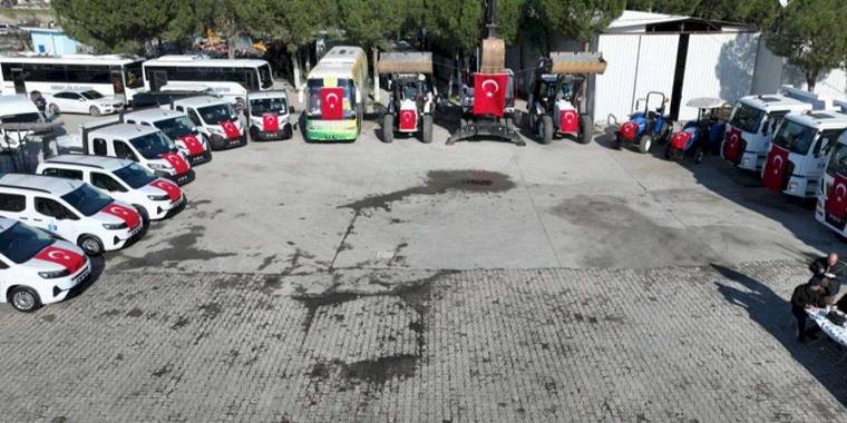 Balıkesir Edremit Belediyesi araç filasounu güçlendiriyor