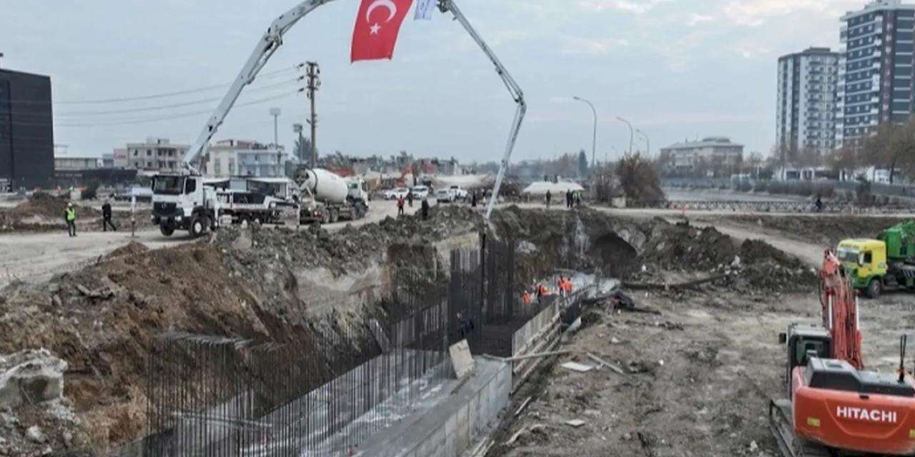 Adana Ege Bağatur Kavşak Projesi’nin temeli atıldı