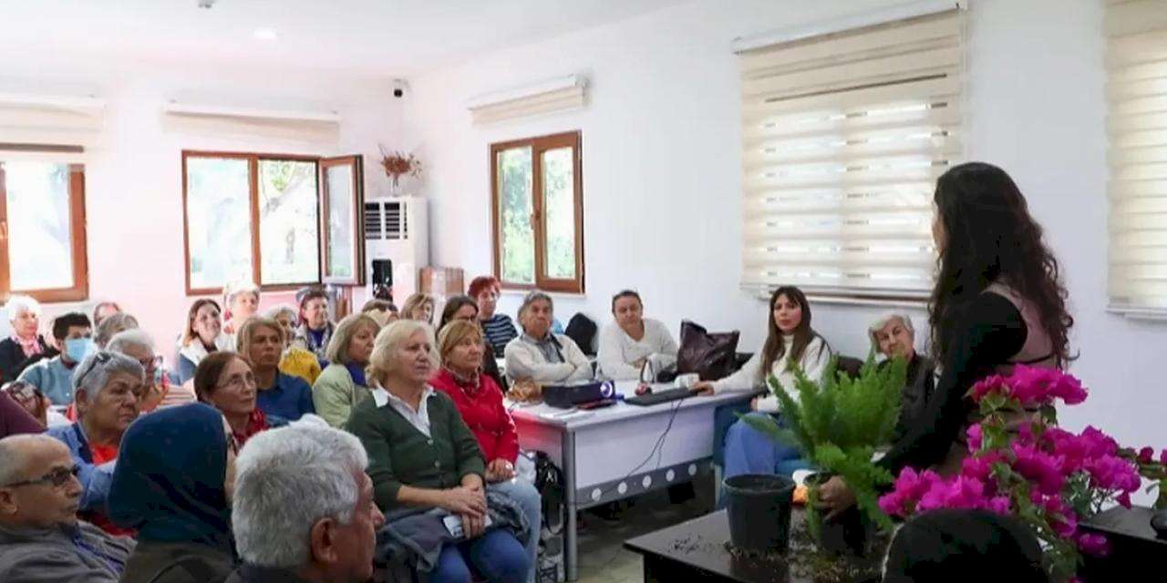 Antalya Büyükşehir’den yaş almış bireylere evde çiçek yetiştiriciliği eğitimi