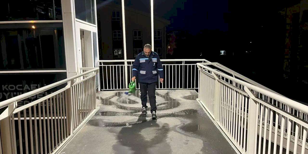 Kocaeli'den buzlanmaya karşı yoğun mesai