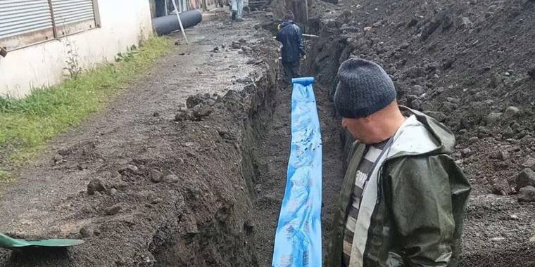 Trabzon'da Hacıköy’e altyapı hamlesi