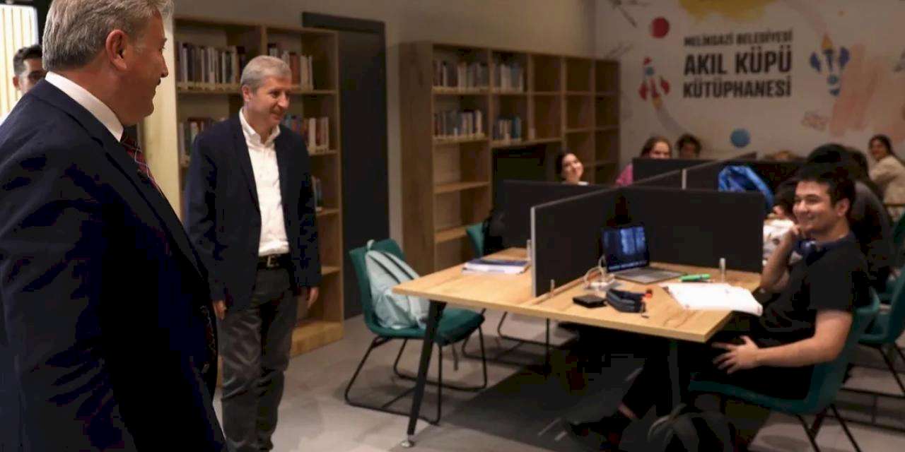 Kayseri Melikgazi'nin Akıl Küpü Kütüphaneleri ışık saçıyor