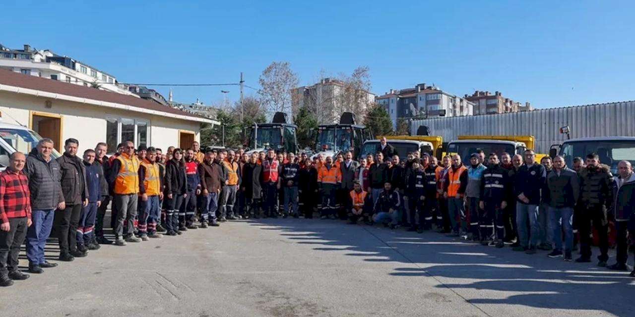İstanbul Maltepe'de kışla mücadele çalışmaları