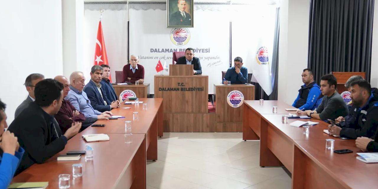 Muğla Dalaman’da doğalgaz çalışmaları toplantısı yapıldı