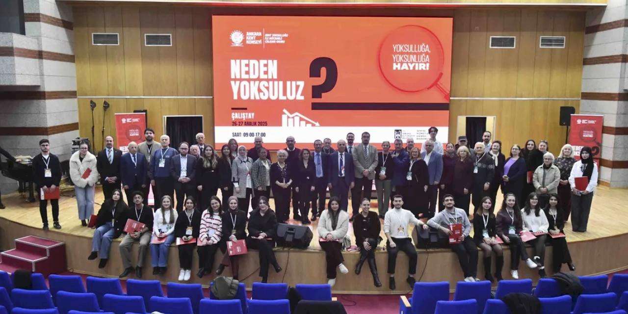 Ankara’da 'Yoksulluk ve Yoksunluk Çalıştayı' düzenlendi
