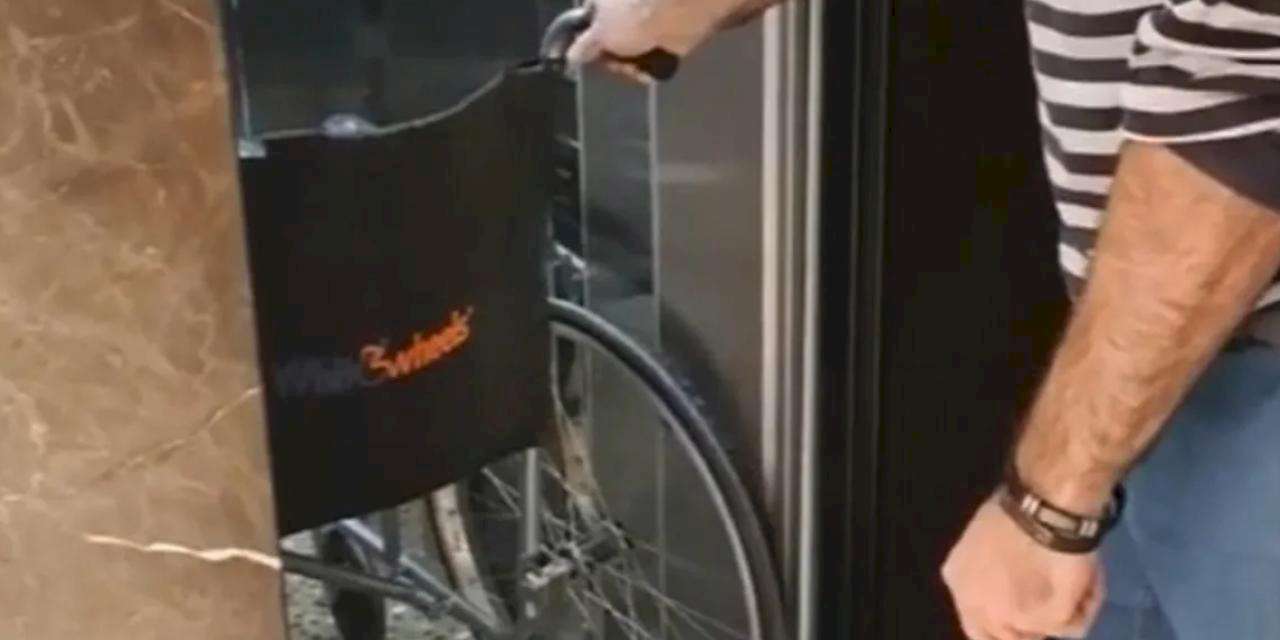 Asansör düzenlemesi engellileri evine kapattı!