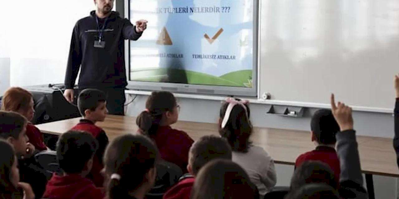 Kütahya Belediyesi’nden öğrencilere 'sıfır atık' bilinci