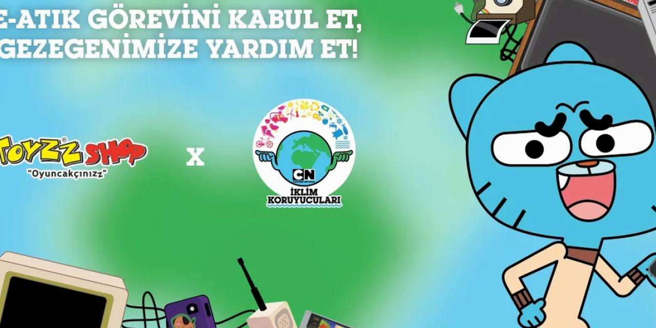 Cartoon Network, e-atıkları Eğitim Desteğine Dönüştürdü