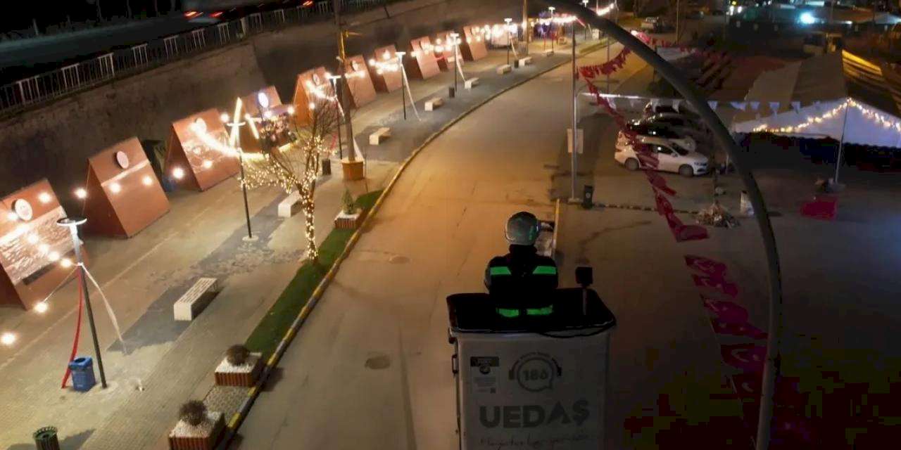 UEDAŞ’tan Yeni Yılda Kesintisiz Enerji Mesaisi