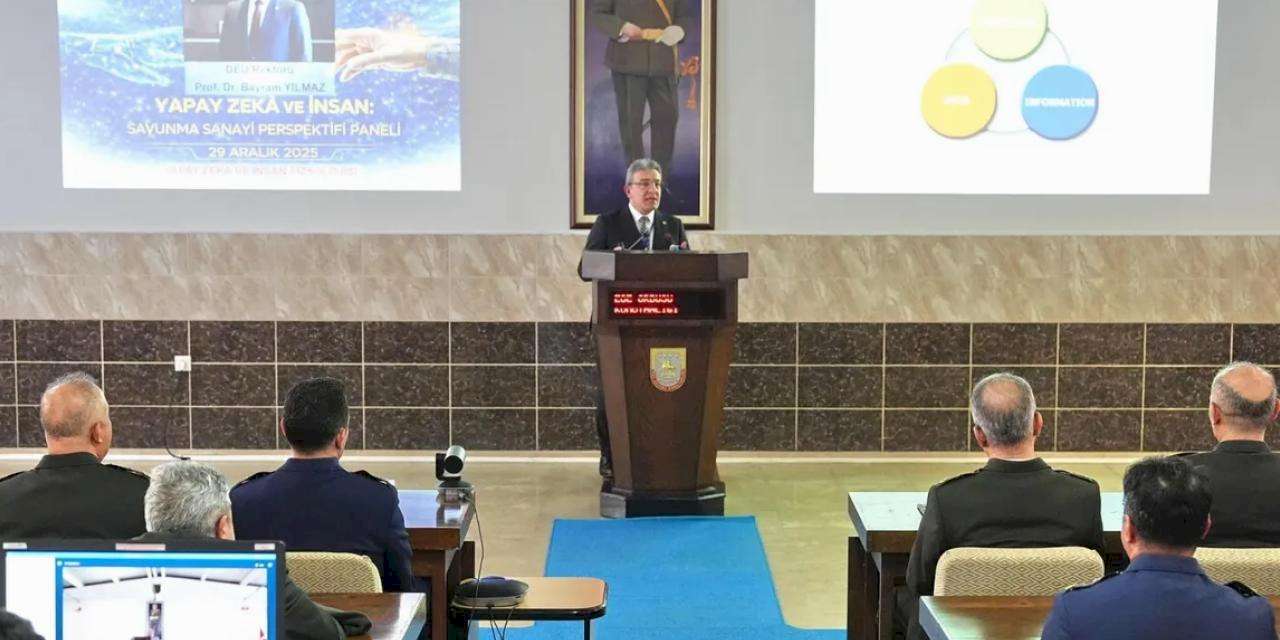  Ege Ordusu ve DEÜ’den “Yapay Zekâ ve İnsan” paneli