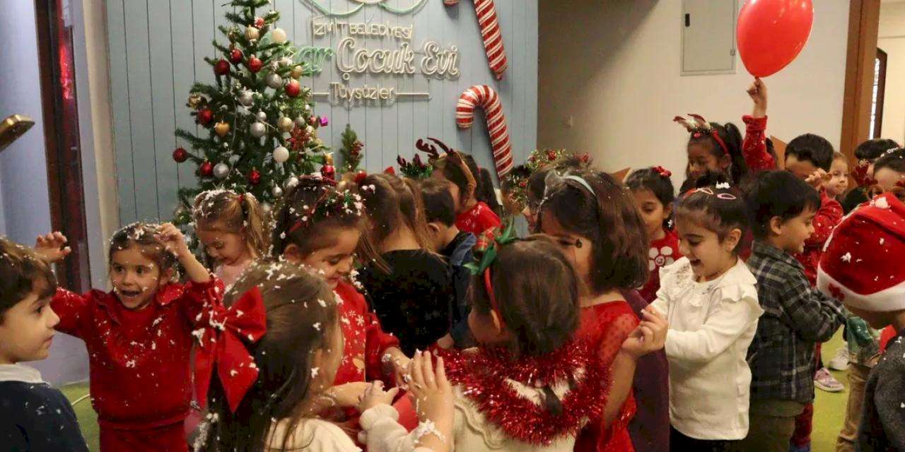 Kocaeli Çınar Çocuk Evleri’nde renkli yılbaşı kutlaması