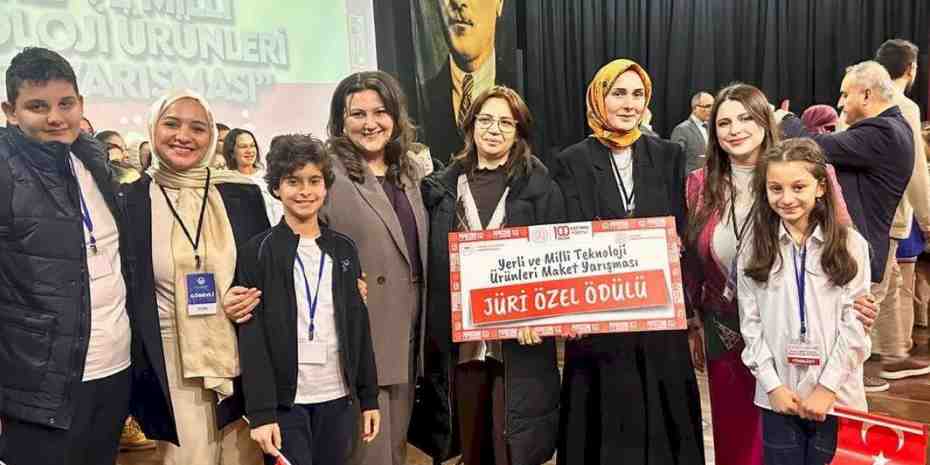 Sakarya’da öğrencilerden yerli teknoloji maketleri