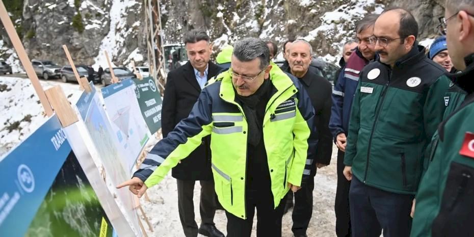 Trabzon’da Karakaya Barajı için inceleme