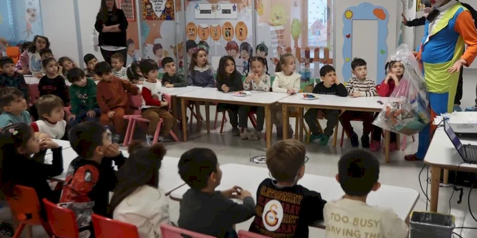 Muğla'da miniklere geri dönüşüm dersi