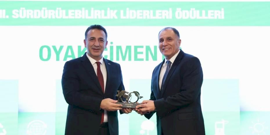 OYAK Çimento’ya 'Sürdürülebilirlik Liderleri' Ödülü