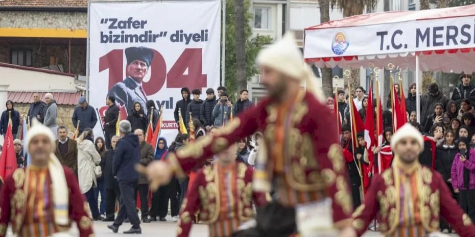 Mersin'de kurtuluş coşkusu