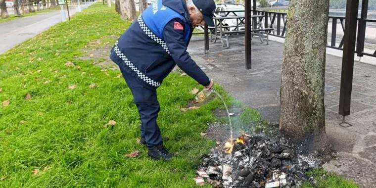 Kocaeli Zabıtası'ndan örnek duyarlılık