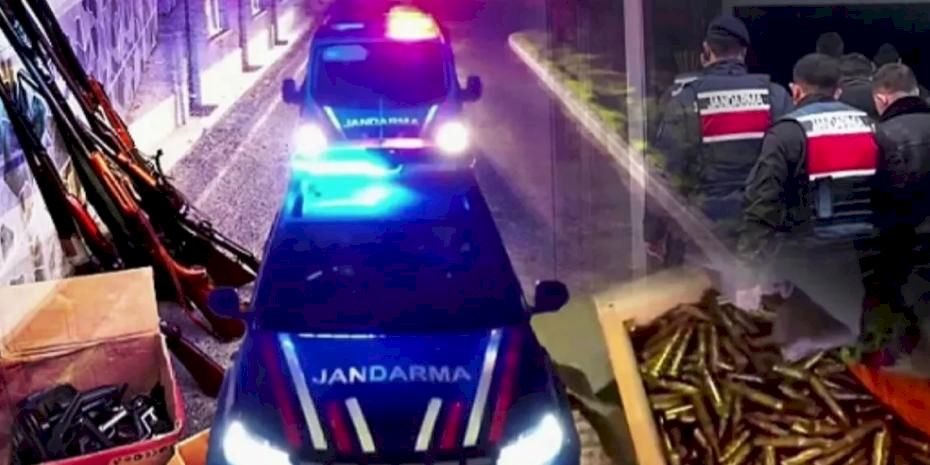 14 il merkezinde ruhsatsız silah ve mühimmat operasyonu