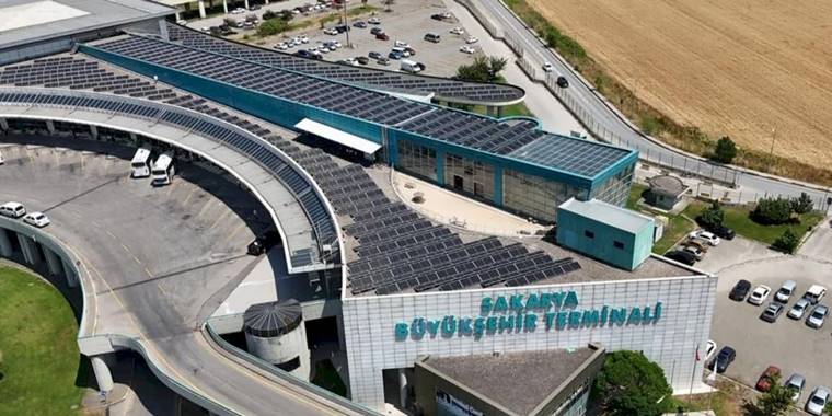 Sakarya'dan sürdürülebilirlik hamlesi... Terminal GES binalarına hizmet üretiyor