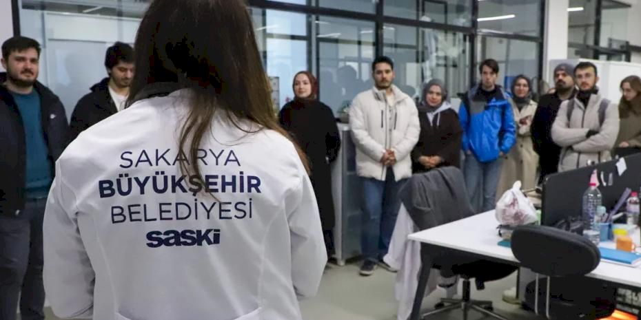 SASKİ geleceğin sağlık neferlerini tesislerinde ağırladı