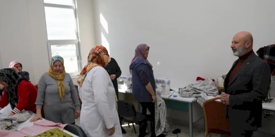 Kayseri Kocasinan'dan istihdama ve aile ekonomisine destek