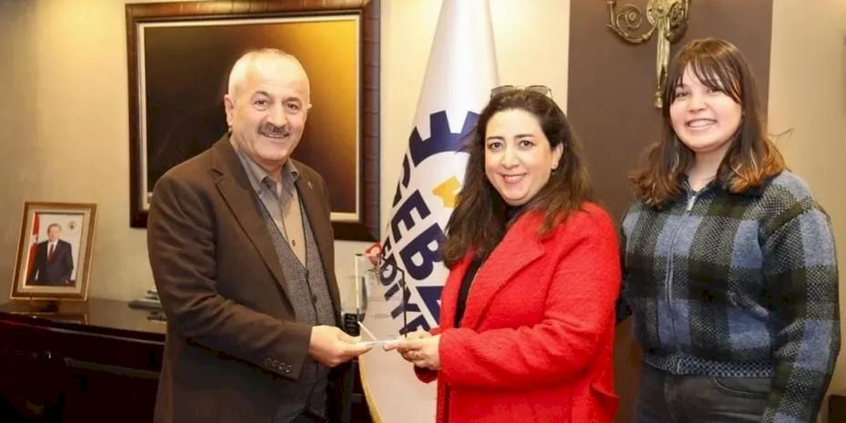 Gebze'de sağlık ocağı çalışanlarından Başkan Büyükgöz’e ziyaret