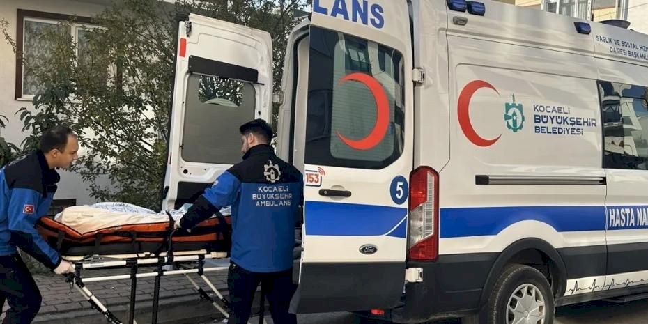 Kocaeli'de 'Hasta Nakil Ambulans'ı bir yılda 46 bin kişiye ulaştı