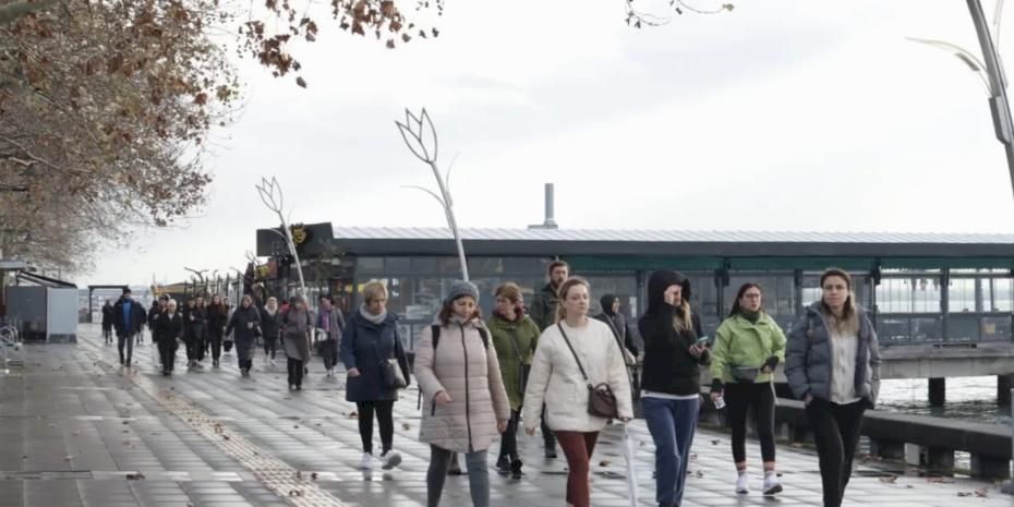Kocaeli'de İzmitli kadınlar ‘Sağlıklı Yaşam Yürüyüşü’nde buluştu