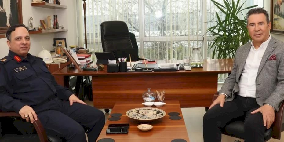 Manisa'da Tuğgeneral Şen'den Kent Konseyi'ne ziyaret