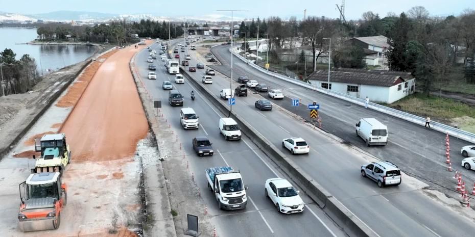 Kocaeli'de Başiskele Koridor Projesi'nde ilk bağlantı trafiğe açıldı