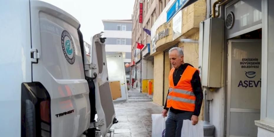 Eskişehir'de ihtiyaç sahiplerine hijyen desteği